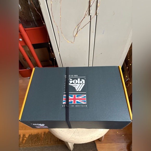 Gola Women's Elan Leather Sneaker Terracotta/ Off White/Red Ochre - Picture 16 of 16